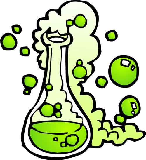 chemical reactions clipart