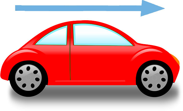 Geschwindigkeit des Autos