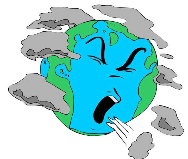 effects of air pollution on earth