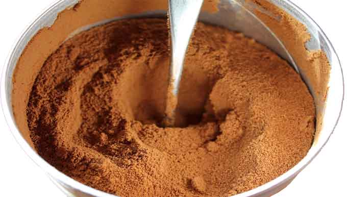 eating-cocoa-beans-powder