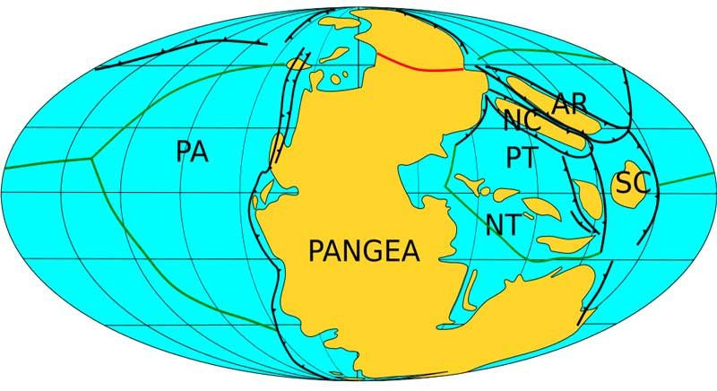 Pangaea-Supercontinent